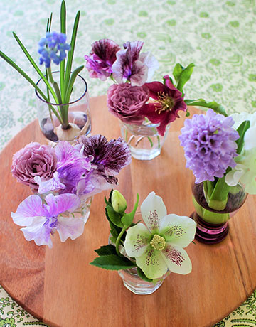 春の香りのワンプレートアレンジ